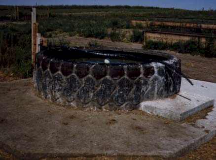 Tire Water Trough (18267 bytes)